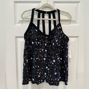 MOXI BLU Tankini Swim Top